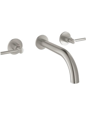 Grohe 20662DC0 Atrio 3 Delikli Duvardan Ankastre Lavabo Bataryası(Sıva Üstü Grubu), M Boyut