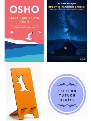 Butik Martıları Seven Adam - Osho + Kuzey Işıklarının Şarkısı + Telefon Tutucu