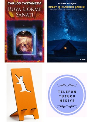 Butik Rüya Görme Sanatı - Carlos Castaneda + Kuzey Işıklarının Şarkısı + Telefon Tutucu