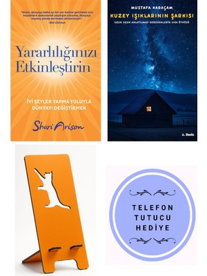 Butik Yararlılığınızı Etkinleştirin - Shari Arison + Kuzey Işıklarının Şarkısı + Telefon Tutucu