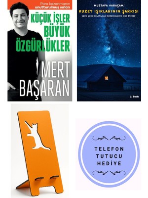 Butik Küçük Işler Büyük Özgürlükler - Mert Başaran + Kuzey Işıklarının Şarkısı + Telefon Tutucu
