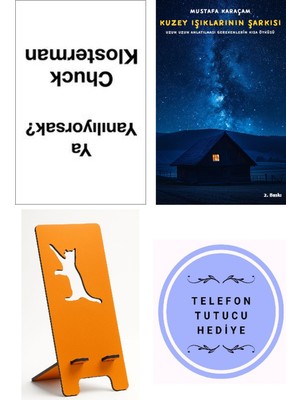 Butik Ya Yanılıyorsak? - Chuck Klosterman + Kuzey Işıklarının Şarkısı + Telefon Tutucu