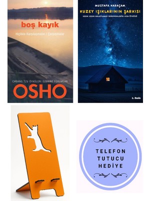 Butik Boş Kayık - Osho + Kuzey Işıklarının Şarkısı + Telefon Tutucu