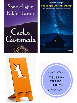 Butik Sonsuzluğun Etkin Tarafı - Carlos Castaneda + Kuzey Işıklarının Şarkısı + Telefon Tutucu