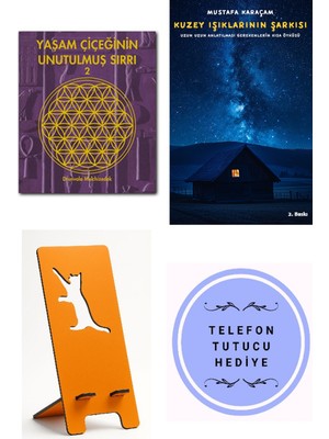 Butik Yaşam Çiçeğinin Unutulmuş Sırrı 2 - Drunvalo Melchizedek + Kuzey Işıklarının Şarkısı + Telefon Tutucu