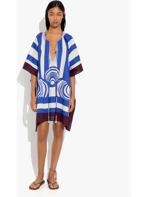 Parfois Kadın %100 Pamuk Çizgili Kaftan