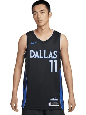 Nike Nba Kyrie Irving Dallas Mavericks City Edition Swingman Mens Basketball Jersey Dri Fit Erkek Basketbol Forması Siyah