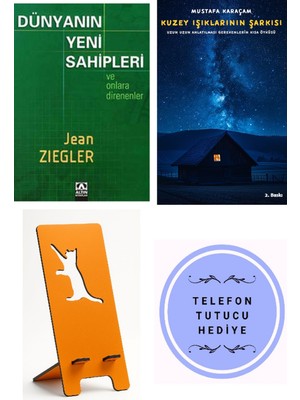 Altın Kitaplar Dünyanın Yeni Sahipleri - Jean Ziegler + Kuzey Işıklarının Şarkısı + Telefon Tutucu