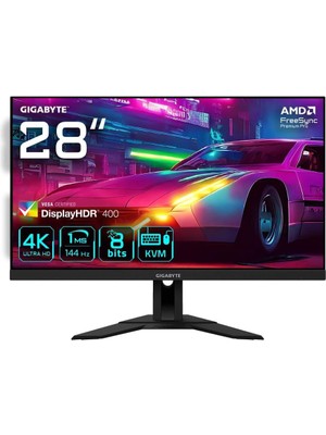 GIGABYTE M28U 4K 144hz モニター Gigabyte M28U 28 1 Ms 4K IPS 144 Hz Oyuncu Monitörü Teşhir Fiyatı