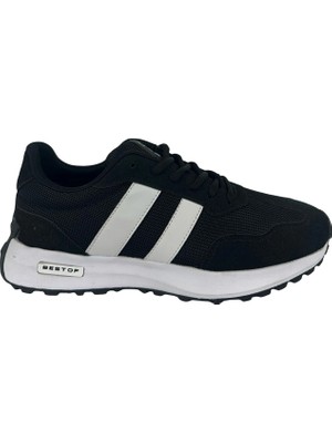 Matzeliger B295 Siyah Erkek Günlük Rahat Sneakers Spor Ayakkabı