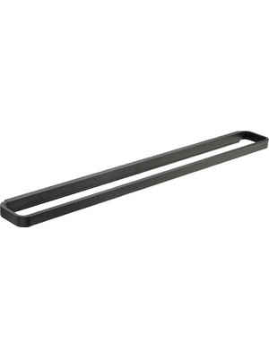 Zone Denmark Zone Denmark Rim Duvara Monte Havlu Askısı Siyah 70 x 7.5 x 2.5 cm