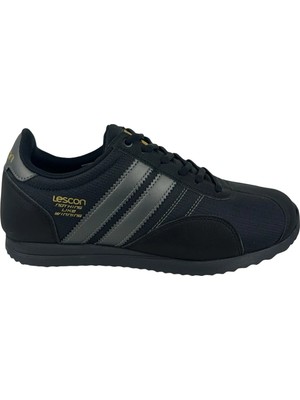 Lescon Nova Siyah Erkek Günlük Sneakers Spor Ayakkabı