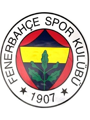 Piolent Fenerbahçe Arma Büyük Sticker 40X50CM Orijinal Lisanslı Ürün
