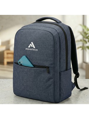 Grp Nova Laptop Sırt Çantası - Lacivert - Iç Bölmeli - Bilgisayar Korumalı