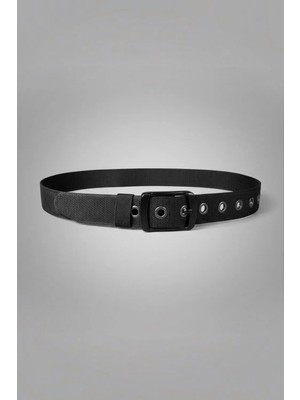 İstanbul Belt 4cm Taktık Kemer-Çift Taraflı-Metal Tokalı