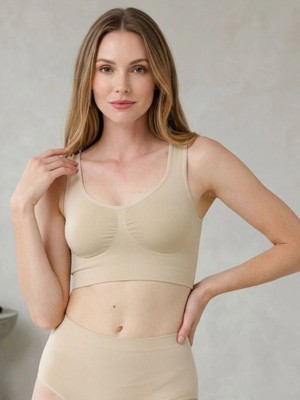 Formactive Ten Kalın Askılı Toparlayıcı Crop Atlet Büstiyer 1085