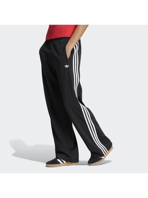 Adidas Pinstripe Firebird Loose Kadın Siyah Eşofman Altı (KS6787)