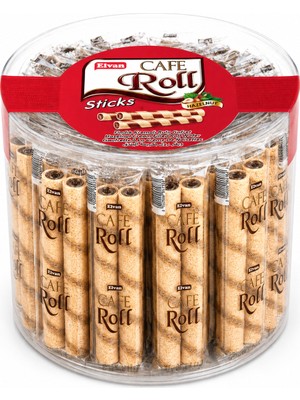 Elvan Caferoll Fındıklı 10 gr x 48 Adet (1 Silindir Kutu)