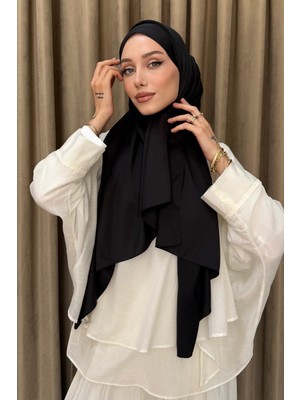 İmaj Butik Siyah Kristal Abiye Şal