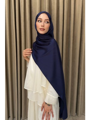 İmaj Butik Lacivert Kristal Abiye Şal