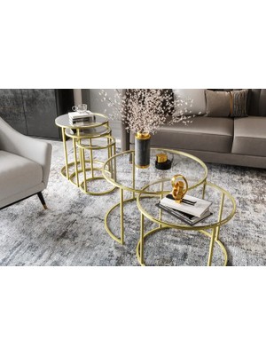 Vivense Milas Sehpa, Gold