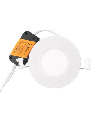 Horoz Electric 3W Sıva Altı Yuvarlak Panel LED Armatür Beyaz Işık 6400K