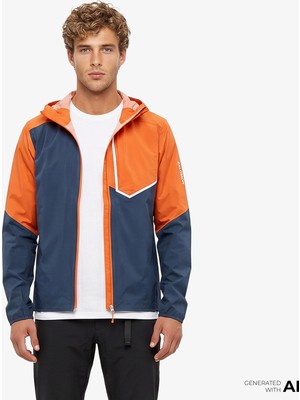 Salomon Bonatti Trail Erkek Turuncu Outdoor YAĞMURLUK.40020