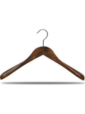 NYN Ahşap M-023 Elbise, Ceket, Kaban Askısı Kadın 40CM 14 Adet