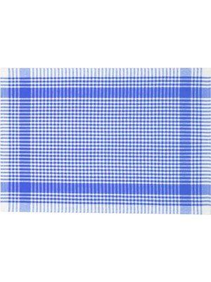 Vivense Tuable Pöti Kareli Mavi Tekli Kurulama Bezi, 45X70CM