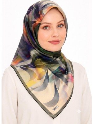 Aker Saf Sura Ipek  Eşarp -ASM9043701-311
