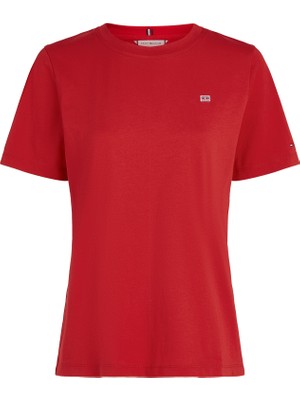Tommy Hilfiger Reg Contrast Flag Ss Tee