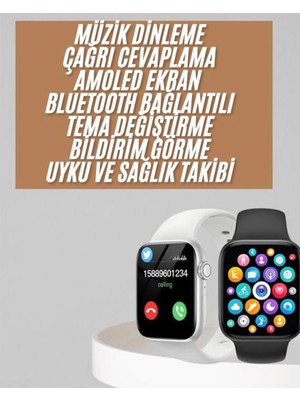 Armüz 1.83 Inç Akıllı Saat Android ve Ios Uyumlu Çağrı Cevaplayabilen Adımsayar Gps Takibi