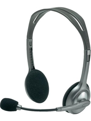 Ronanna Logıtech H110, 981-000271, 3,5mm Jac, Çağrı Merkezi, Ofis, Toplantı, Konuşmacı Tipi, Microfonlu Kulaklık