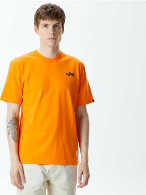 Alpha Industries Alpha Stencil Unisex Turuncu T-Shirt