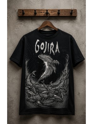 Carismatisort Gojıra Rock Müzk Tişört Tshirt Bay Bayan Kadın Erkek Unısex