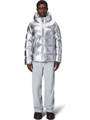 Rains Alta Puffer Jacket W3T3 Unisex Gri Mont