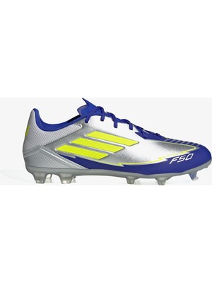 Adidas F50 League Messi Erkek Gri Çim Saha Kramponu
