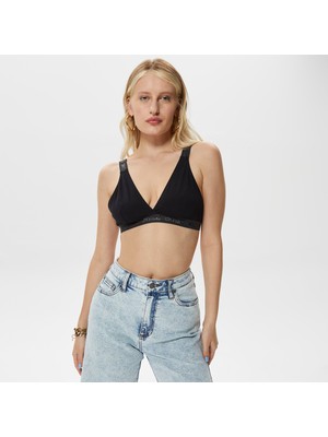 Moschino Kadın Siyah Bra