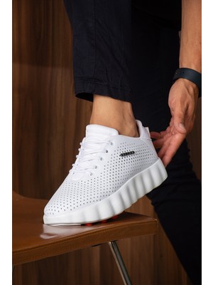 Chekich CH2631 - Easy Walk Erkek Ayakkabı Dolara Beyaz