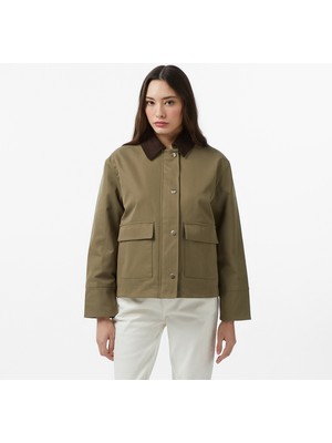 Nautica Kadın Yeşil Regular Fit Ceket