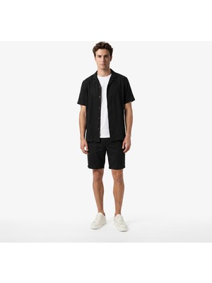 Nautica Regular Fit Erkek Siyah Şort
