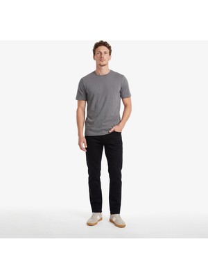 Nautica Erkek Siyah Tapered Denim Pantolon