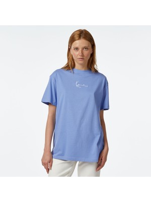 Karl Kani Kk Small Signature Star Os Kadın Mavi T-Shirt
