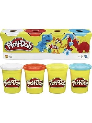TeknoKapsül Play-Doh 4'lü Hamur / +2