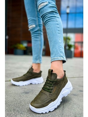 Chekich CH089 - Cbt Low Top Lace Up Erkek Ayakkabı Hakı