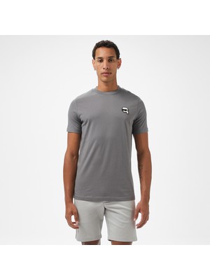 Karl Lagerfeld Erkek Gri T-Shirt