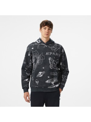 Ripndip Nermal Domination Erkek Siyah Hoodie