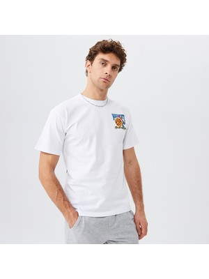 Market Sports Commit Erkek Beyaz T-Shirt