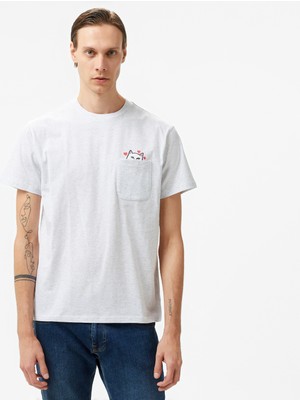 Ripndip Rip N Dip Nermal Loves Pocket Erkek Gri T-Shirt