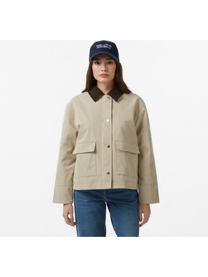 Nautica Kadın Bej Regular Fit Ceket